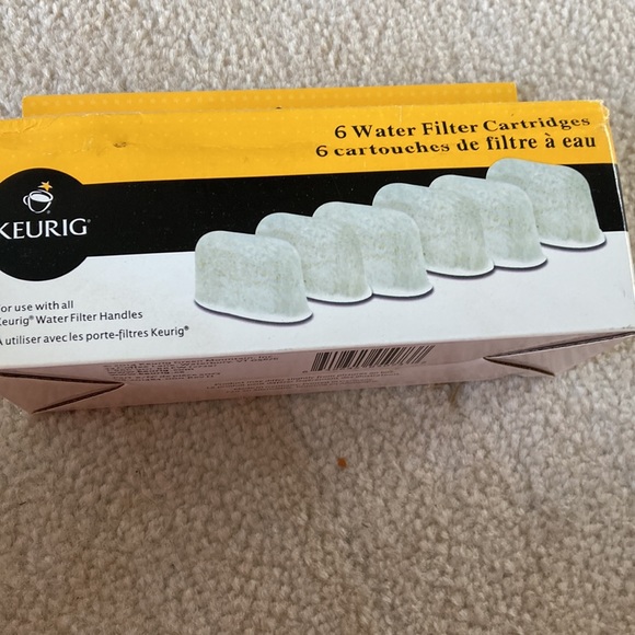 Keurig water filters new. Six. Each individually wrapped. - Picture 3 of 5
